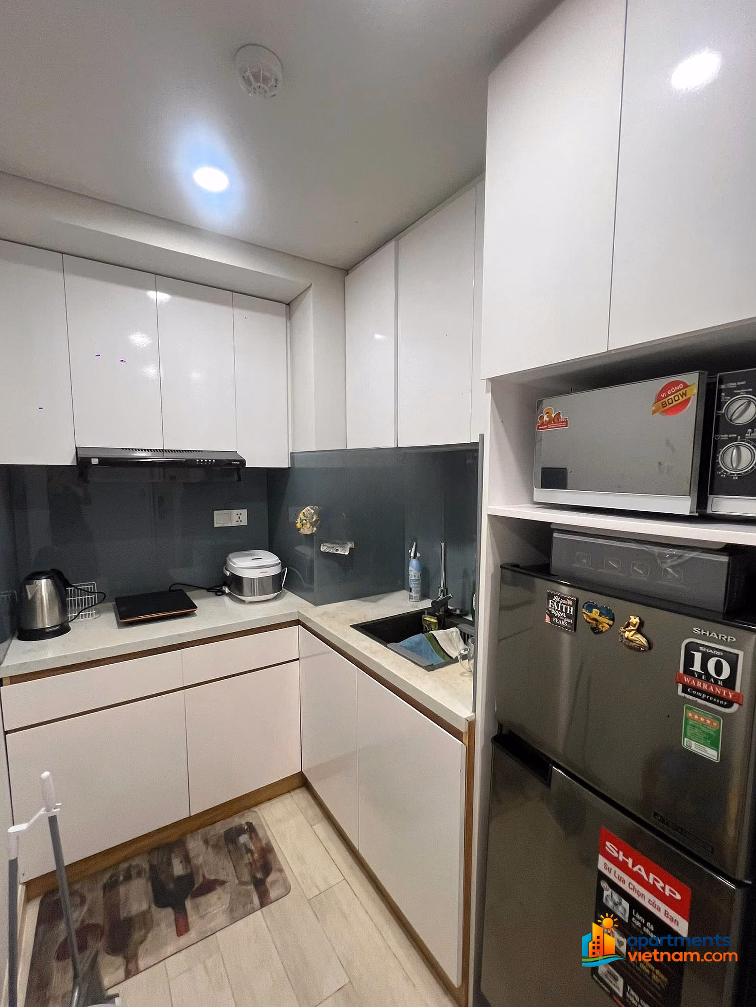 LVCC: Studio apartment for rent with sea view, South Goldcoast Nha Trang building