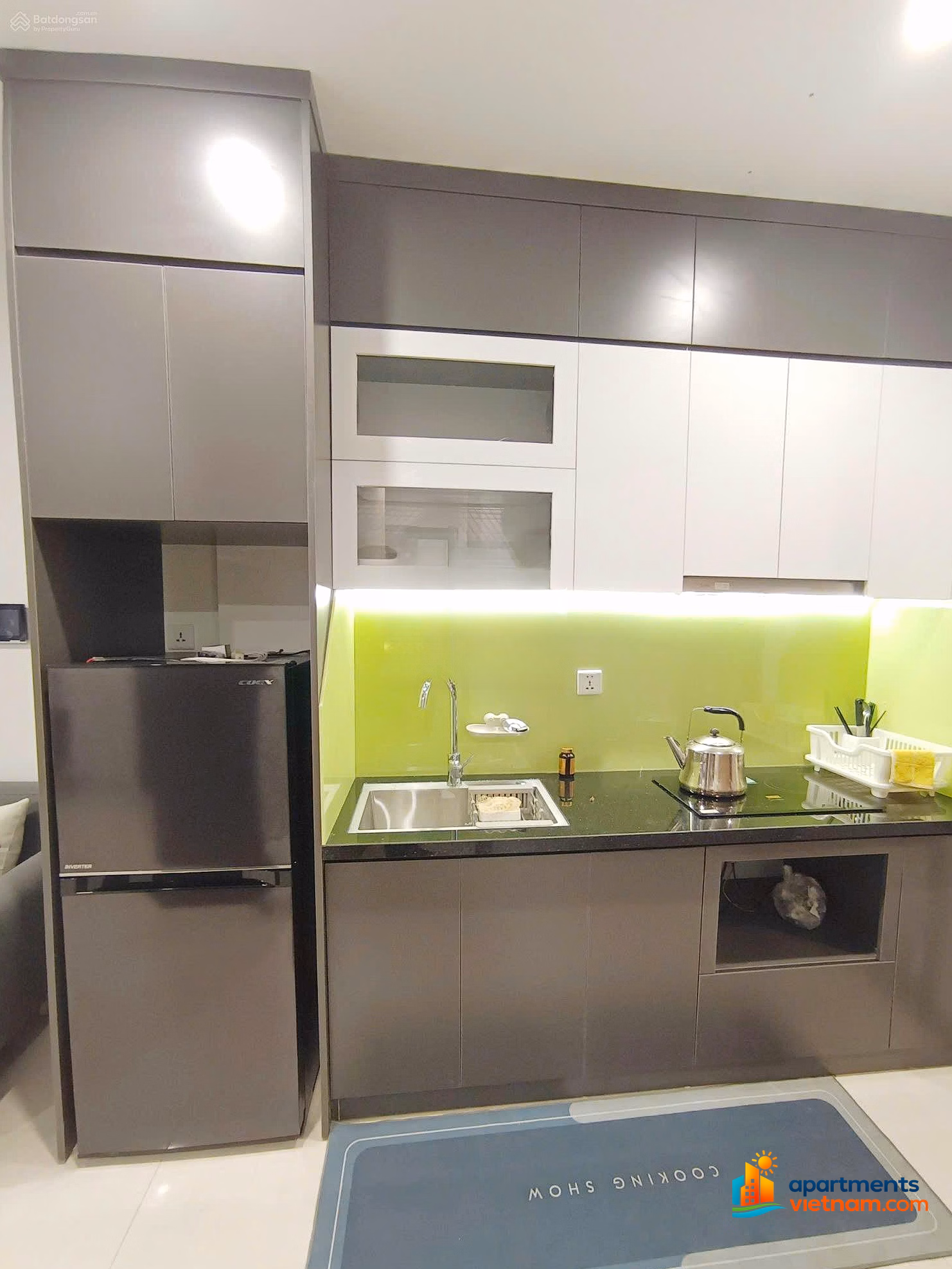 Large studio apartment for rent, area 33.5m2, full of beautiful furniture, price 6 million/month, Vinhomes Ocean Park apartment building