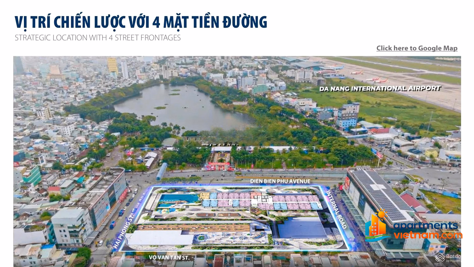 TTC Plaza Da Nang studio apartment for rent right in the city center