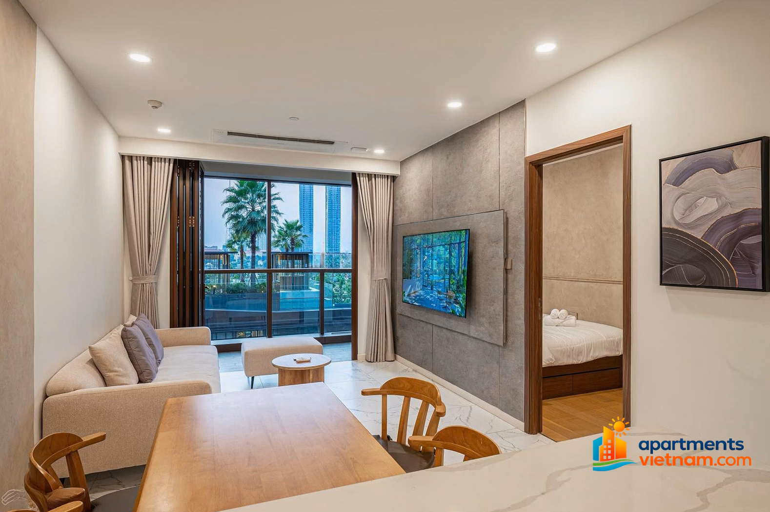 Cheaper than giving 2 billion. Real photo. The owner. Urgent sale of 3N The Galleria apartment, duplex, garden, view of SG river
