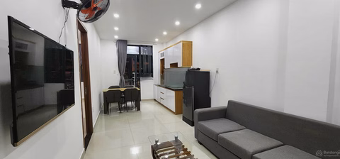 55m2 apartment for rent with airy balcony, fully furnished at VCN Phuoc Hai Nha Trang urban area