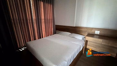 Vista Residence apartment for rent, corner unit, 2 bedrooms, classy fireworks view in the heart of Da Nang