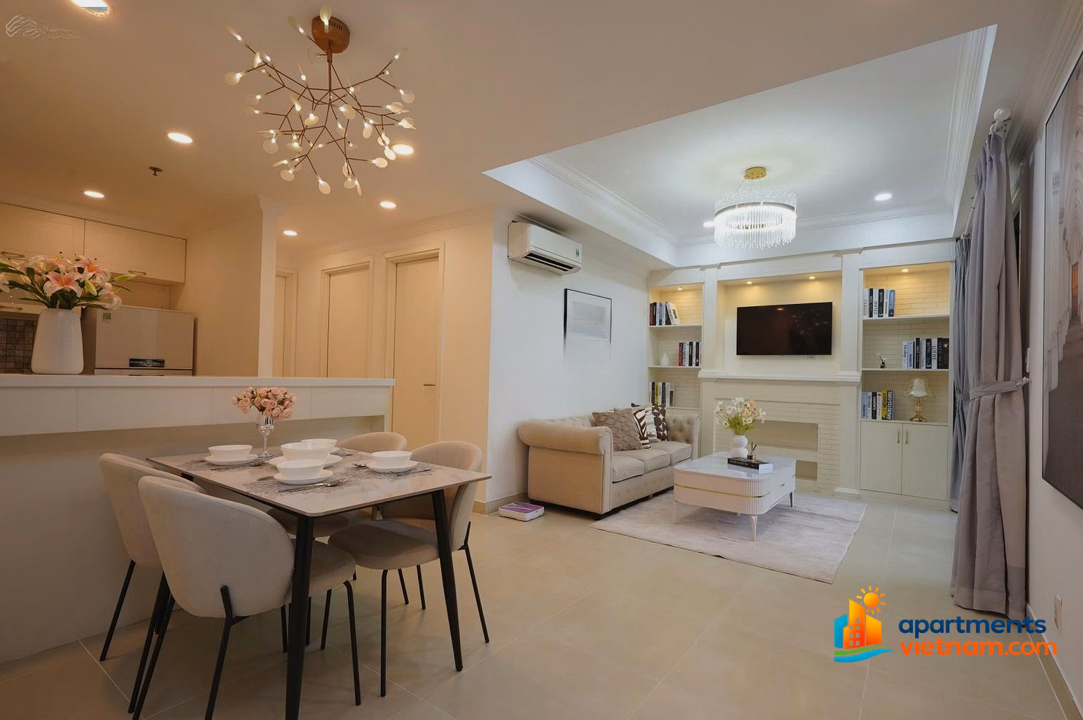 Masteri Thao Dien apartment for rent at good market prices with all types of 1, 2, 3 bedrooms only from 15 million/month