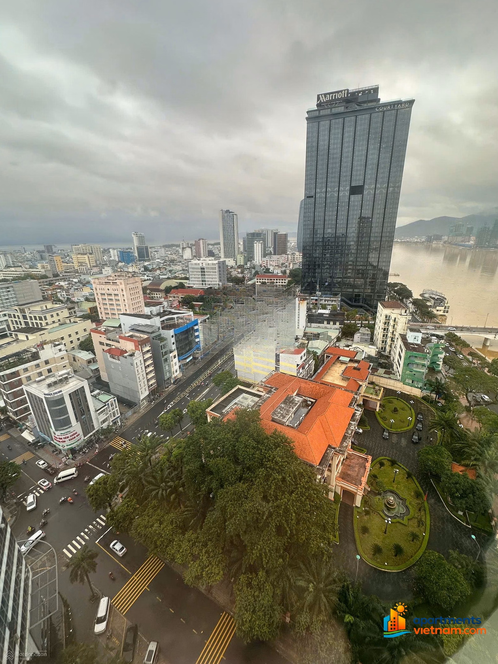 CC Indochina Riverside Towers for rent, Hai Chau District, direct river view