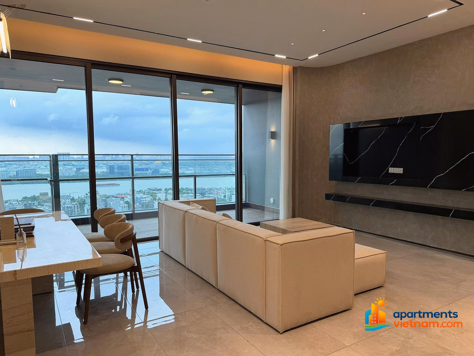 DEFINE CC for rent, 3 bedrooms, 4 bathrooms, 220m2, 120 million/month in S60 - TML, District 2, Ho Chi Minh City, great price, reputable