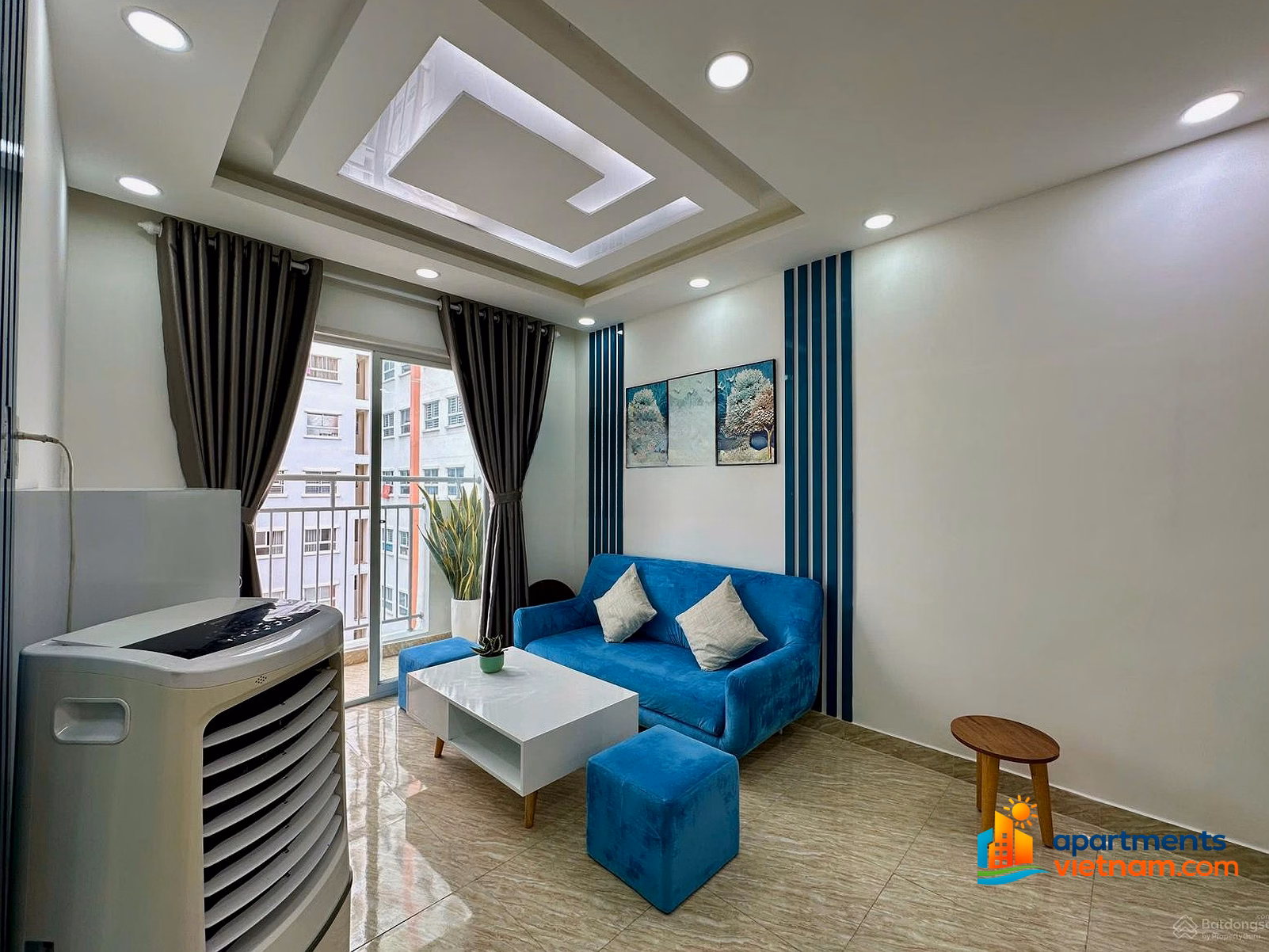 BT Hoang Quan apartment for rent, full new furniture