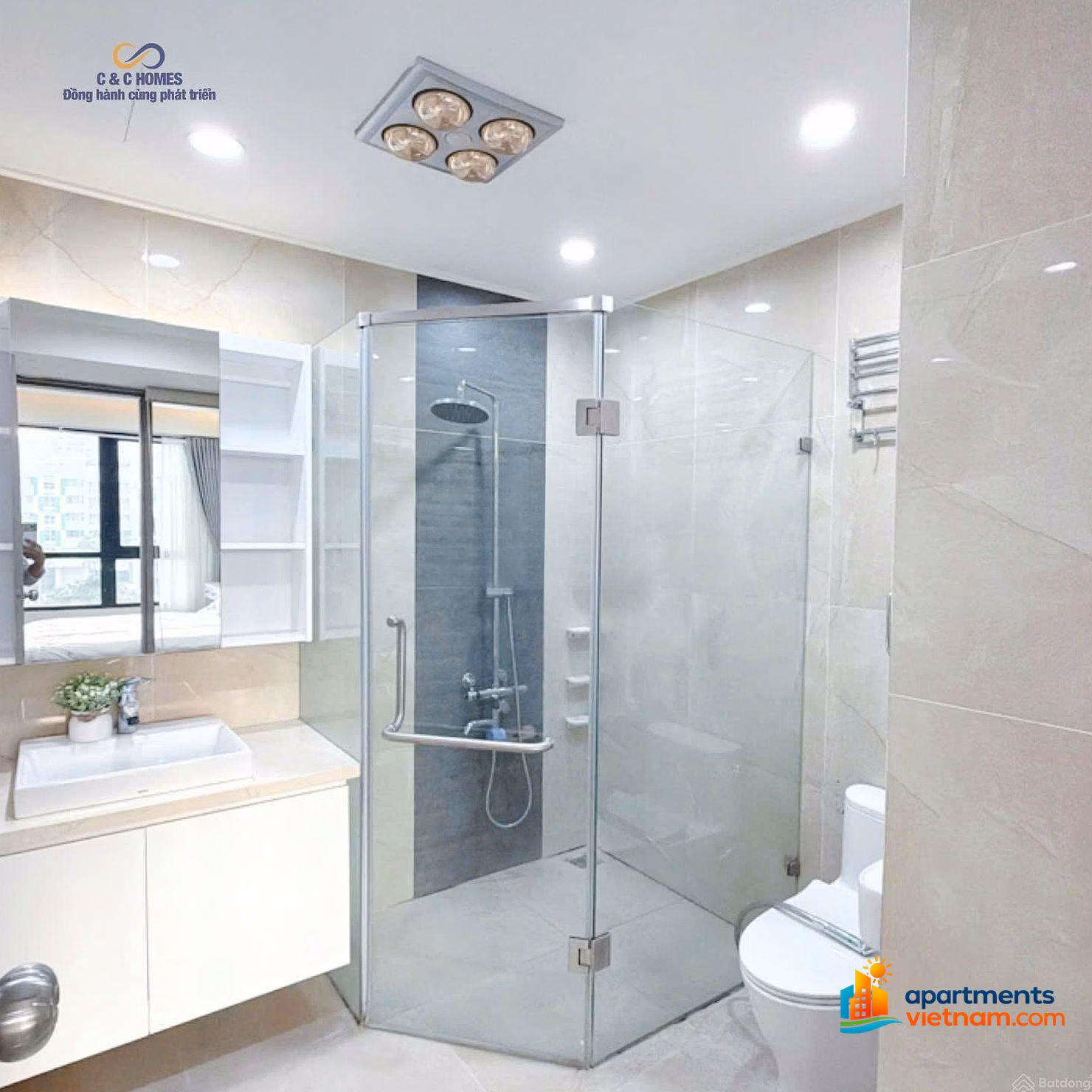 Landlord sent to sell 12 apartments at a loss, 1 bedroom - 5.6 billion, 2 bedroom 83m2 - 7.9 billion, 3 bedroom 95m2 - 9 billion