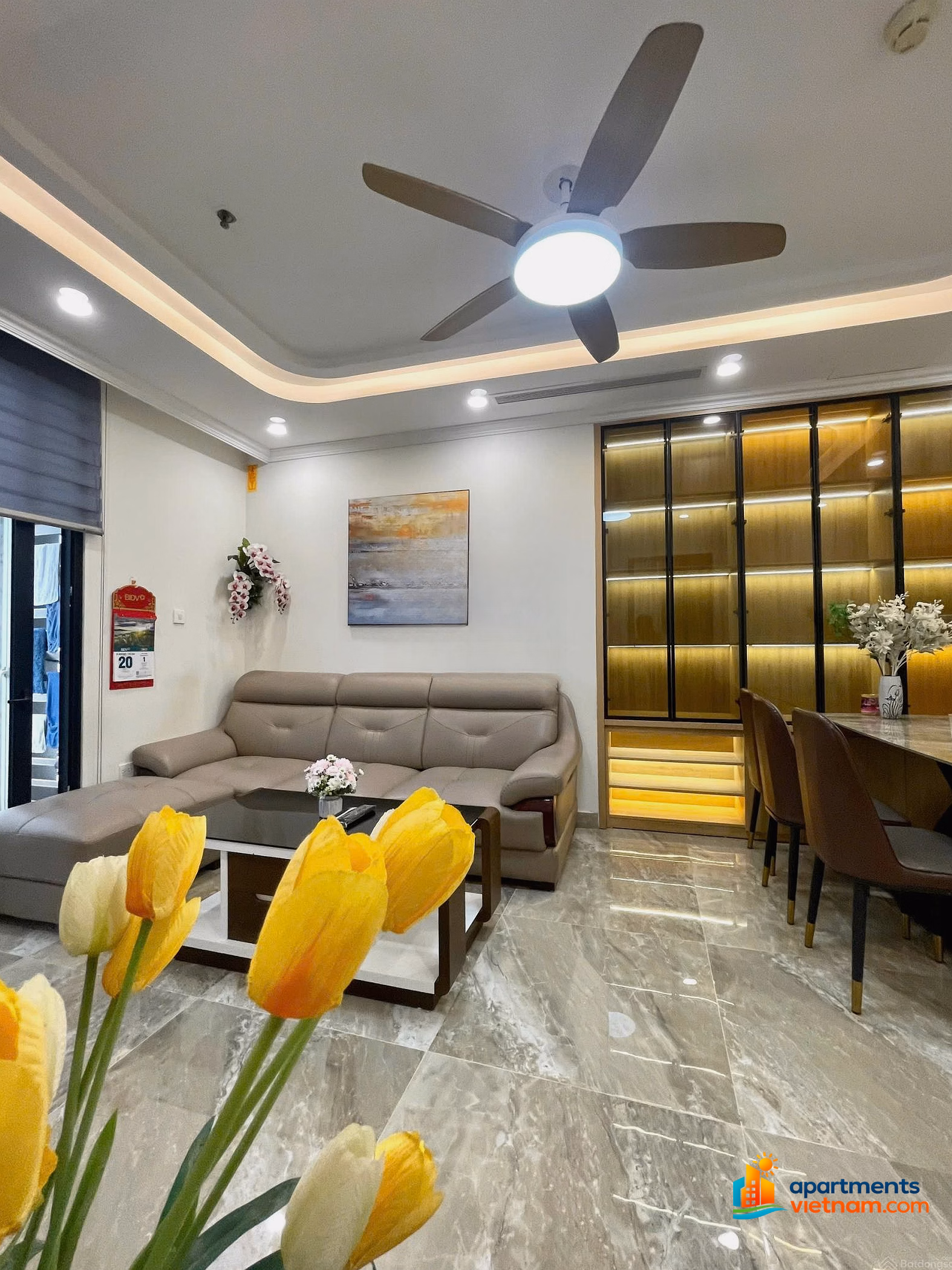 3 bedrooms for rent in Times City 120m2 with car slot to move in