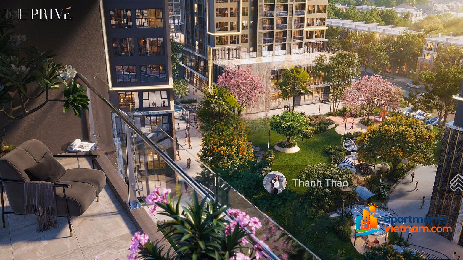 Open for sale 2 bedrooms Tower 9 Privé Apartment 07 Price 8,480 Billion With VAT and Maintenance Fee City Center View