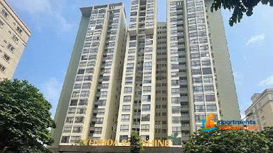 Apartment for rent with 3 bedrooms, 2 bathrooms, 115m2 on Floor 16, An Lac - Phung Khoang, price 12.5 million