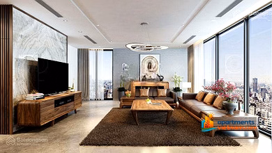 Apartment for rent with 3 bedrooms, 2 bathrooms, 115m2 on Floor 16, An Lac - Phung Khoang, price 12.5 million