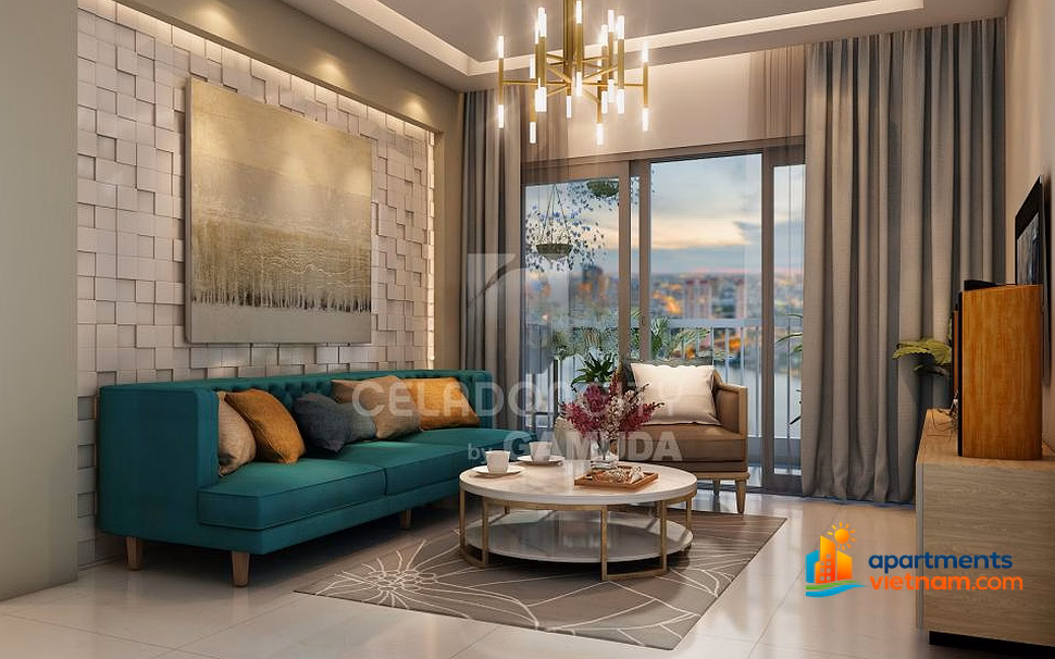 Celadon 2-bedroom apartment for rent - Ruby 11 million - emerald 12 million - alnata 16 million brilliant 16 million centery 18 million