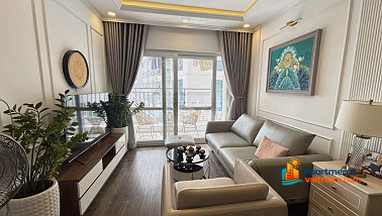 Muong Thanh Vien Trieu apartment for rent 2 bedrooms-2 bathrooms Area: 71m2 Sea view Furniture as pictured