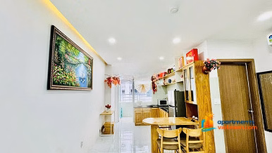 Muong Thanh Vien Trieu apartment for rent 2 bedrooms-2 bathrooms Area: 71m2 Sea view Furniture as pictured