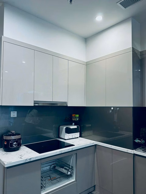Owner rents 1N+ 50m2 apartment on middle floor, fully furnished, price 8.5 million/month in Ruby area, Vinhomes Ocean Park