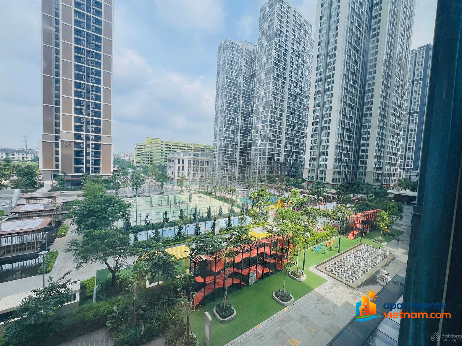 1 Bedroom apartment for rent + Building B Masteri Fully furnished and electronics 47m2