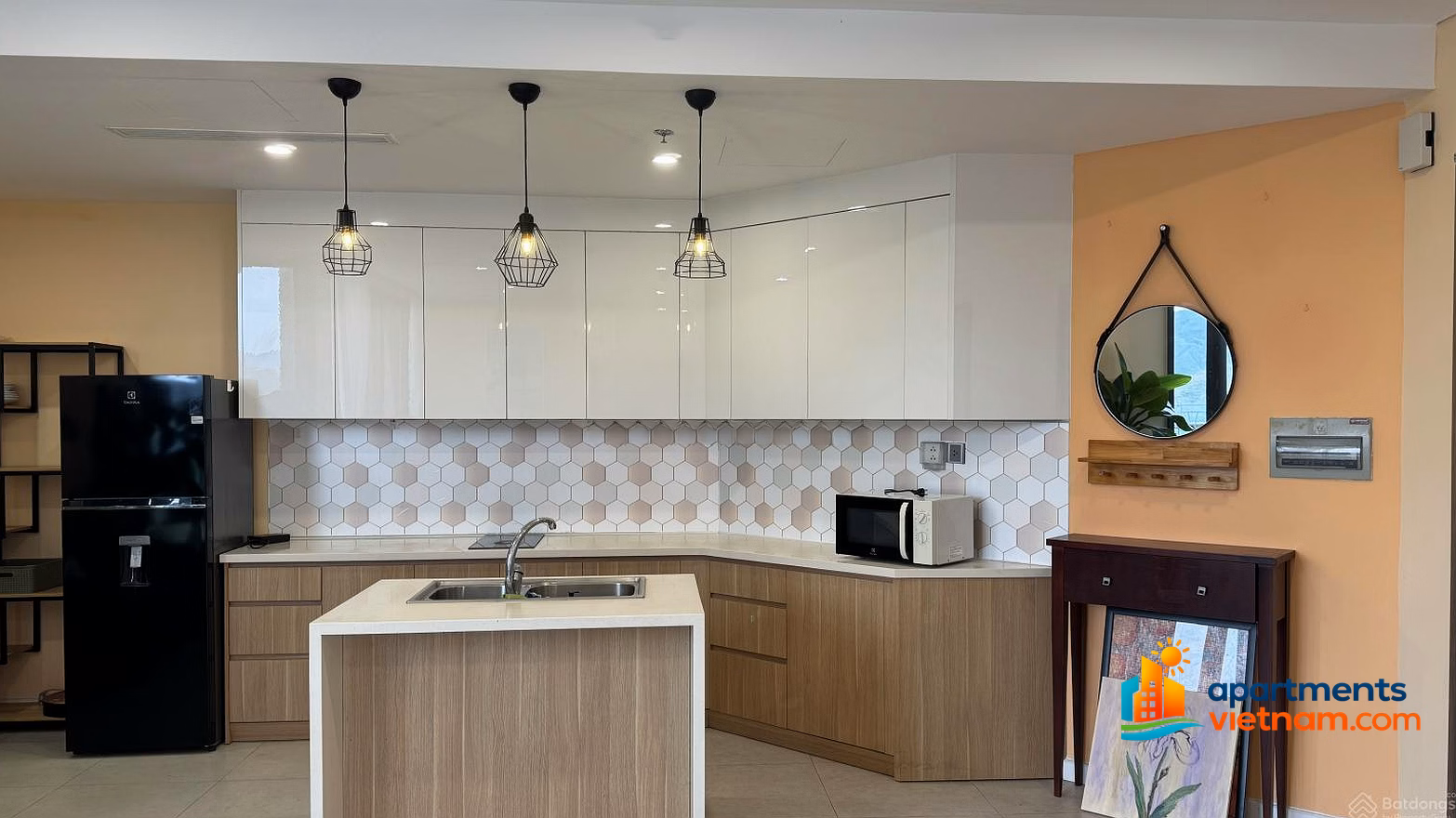 Corner apartment 2 bedrooms 83m2 Scenia Bay fully furnished, good price in the building