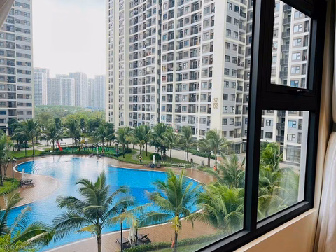 Cart of 500 units for rent with 1-2-3 bedrooms, nice view, free gym, swimming pool, pickleball price from 4.5 million Vinhomes District 9