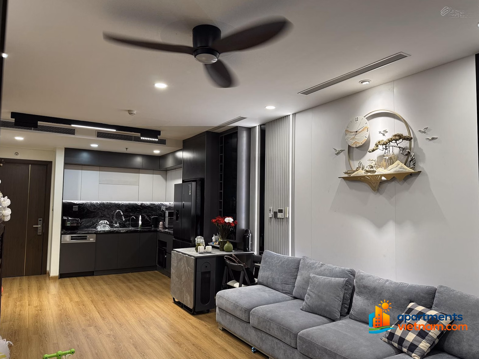 The Terra An Hung apartment, Ha Dong, 6.2 billion, 75m2 Full of high-end Boss furniture