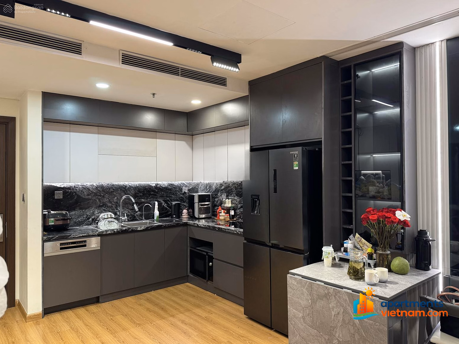 The Terra An Hung apartment, Ha Dong, 6.2 billion, 75m2 Full of high-end Boss furniture