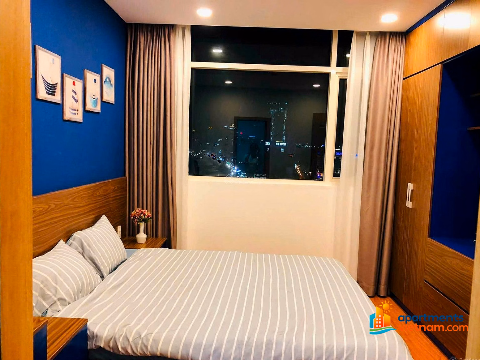 2 bedroom apartment for rent in Muong Thanh 04, price 15 million. 2 bedrooms. 2WC***