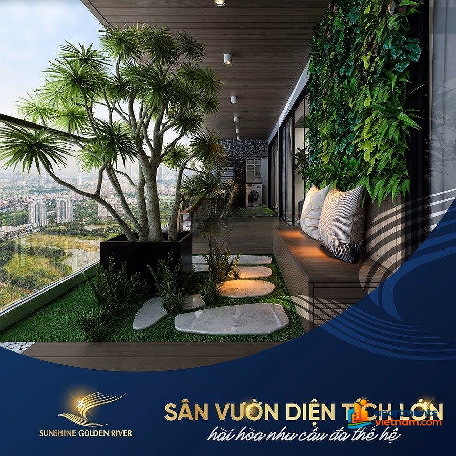 Only 1 most beautiful Penthouse in Tay Ho, 495m2, full view of the Red River and West Lake, priced at just over 131 million/m2