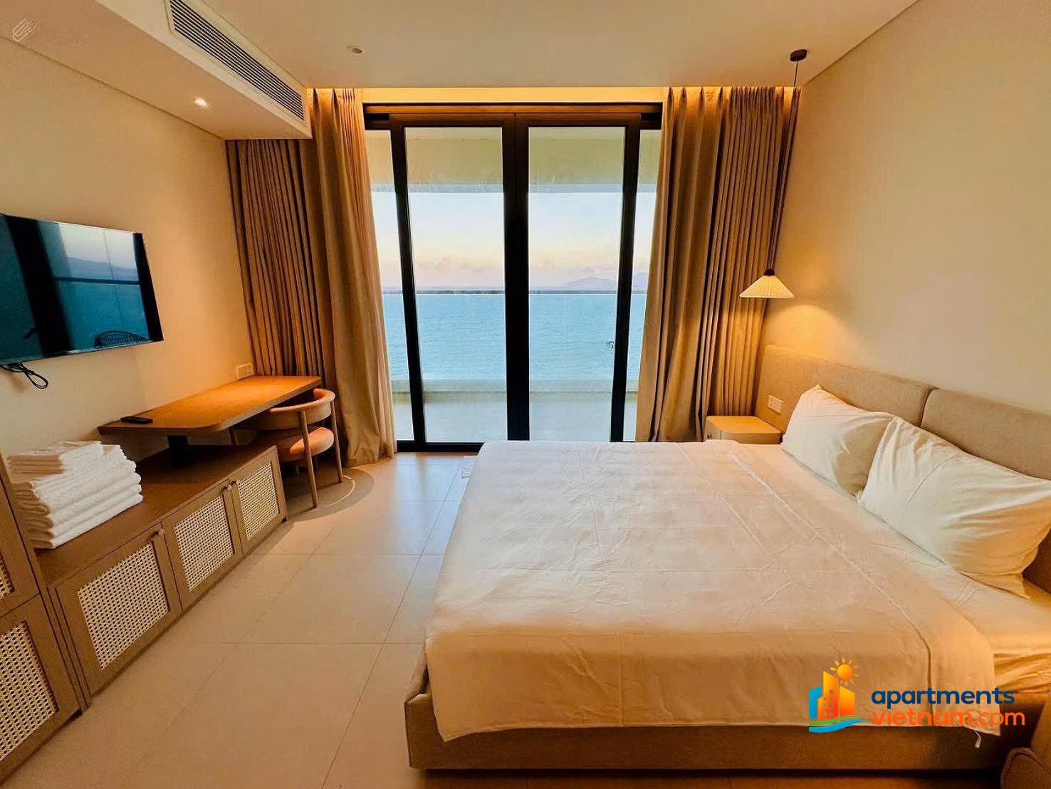 Extremely cheap!!!! Apartment with direct sea view at Paramount Nha Trang building costs only 3.33 billion