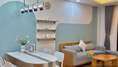 Quick sale of apartment XH1 - Phuoc Long Park 2. Middle floor View of A3 street, near the park, surrounding area