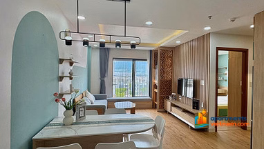 Quick sale of apartment XH1 - Phuoc Long Park 2. Middle floor View of A3 street, near the park, surrounding area