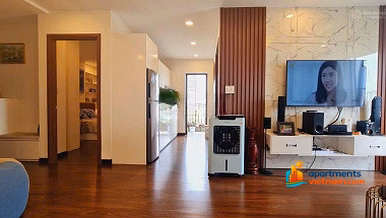 Quick sale of apartment XH1 - Phuoc Long Park 2. Middle floor View of A3 street, near the park, surrounding area