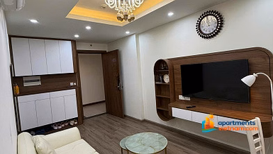 HUD apartment 60M2 2PN2WC high floor airy from 16 million/month full new furniture BUILDING NGUYEN THIEN THUAT