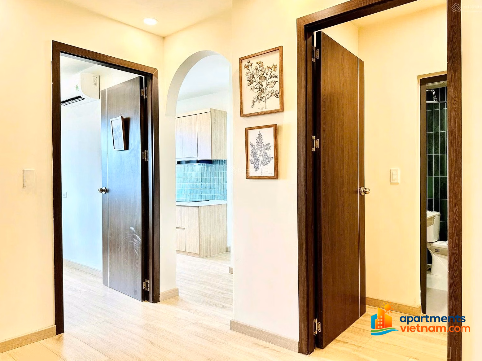 CT3 HUD Phuoc Long apartment, 2 bedrooms, fully furnished, brand new, suitable for families to bring suitcases and move in immediately