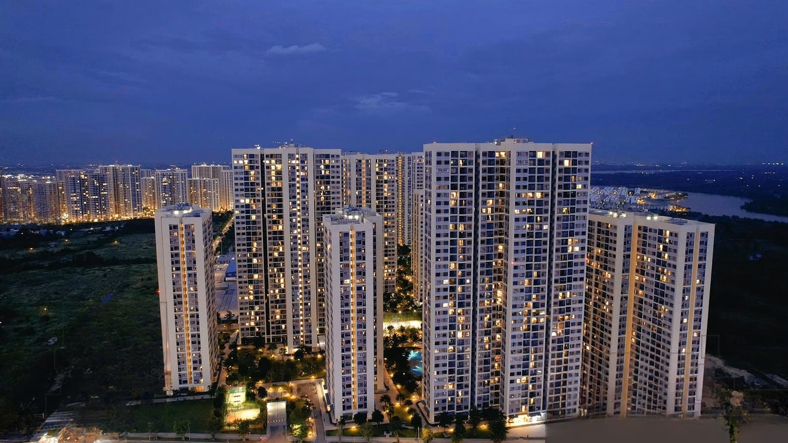 Apartment for rent 1 bedroom 1 bathroom 30m2 at The Rainbow - Vinhomes Grand Park, 4.6 million