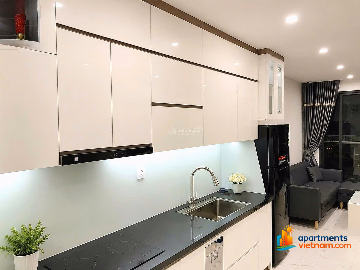 2 bedroom 2 bathroom apartment with limited design at The Beverly Solari - 59m2, commercial contract - only 3 billion ** including taxes and fees
