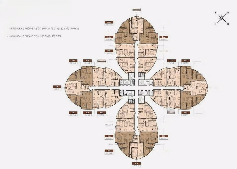 ONLY 1 UNIT! 3 BR THE QUEEN 360 LIBERATION IS NEARLY 2 BILLION VND CHEAPER THAN THE MARKET!