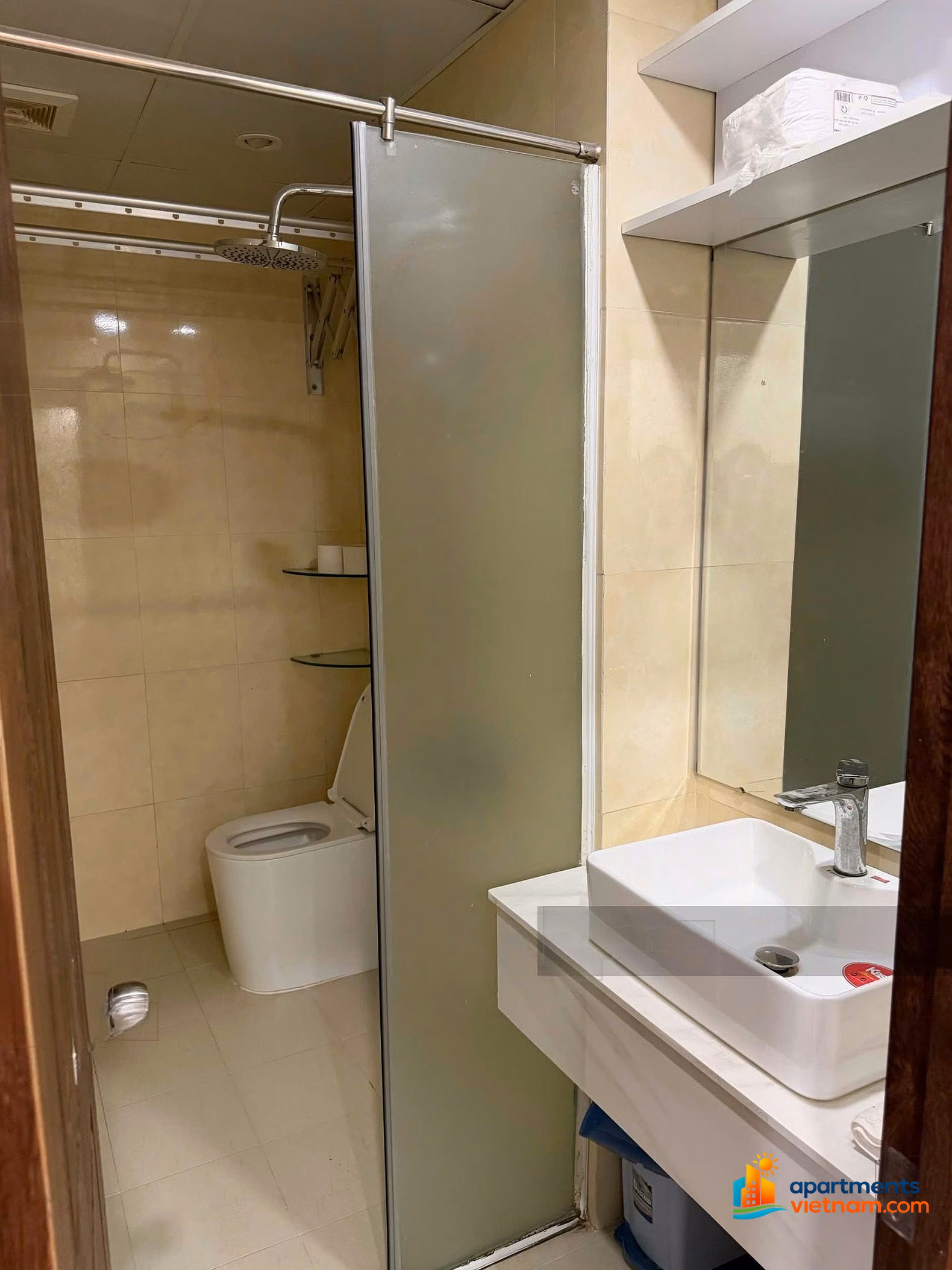 Muong Thanh apartment for rent at 60 Tran Phu Nha Trang, Sea view as shown, Move in immediately