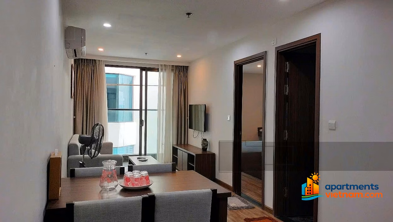 Fully furnished Virgo Nha Trang apartment for rent right at 300m from the beach