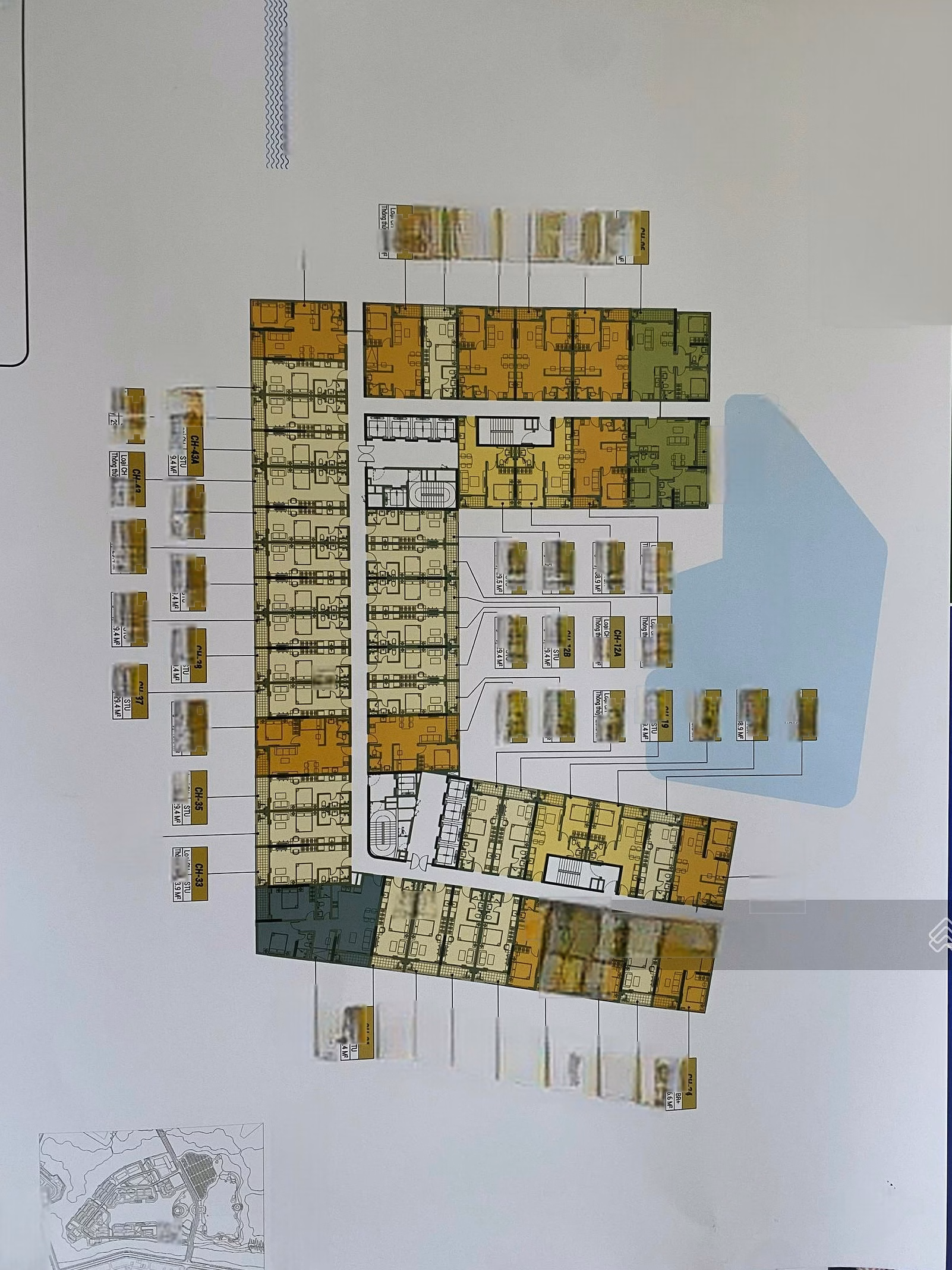 As for the apartment with Quan Truong river view, the price is extremely shocking