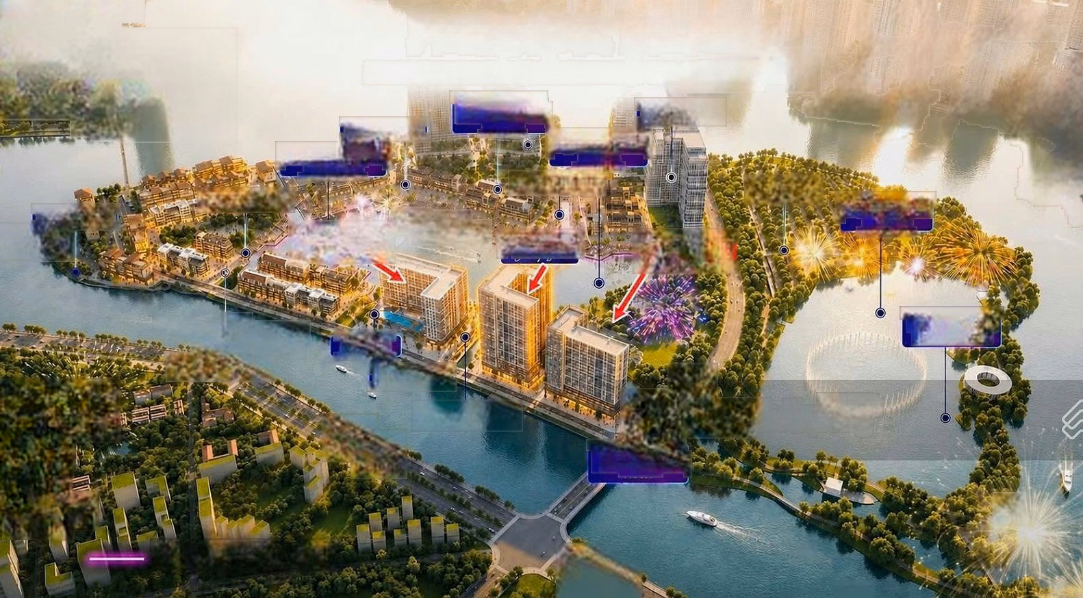 As for the apartment with Quan Truong river view, the price is extremely shocking