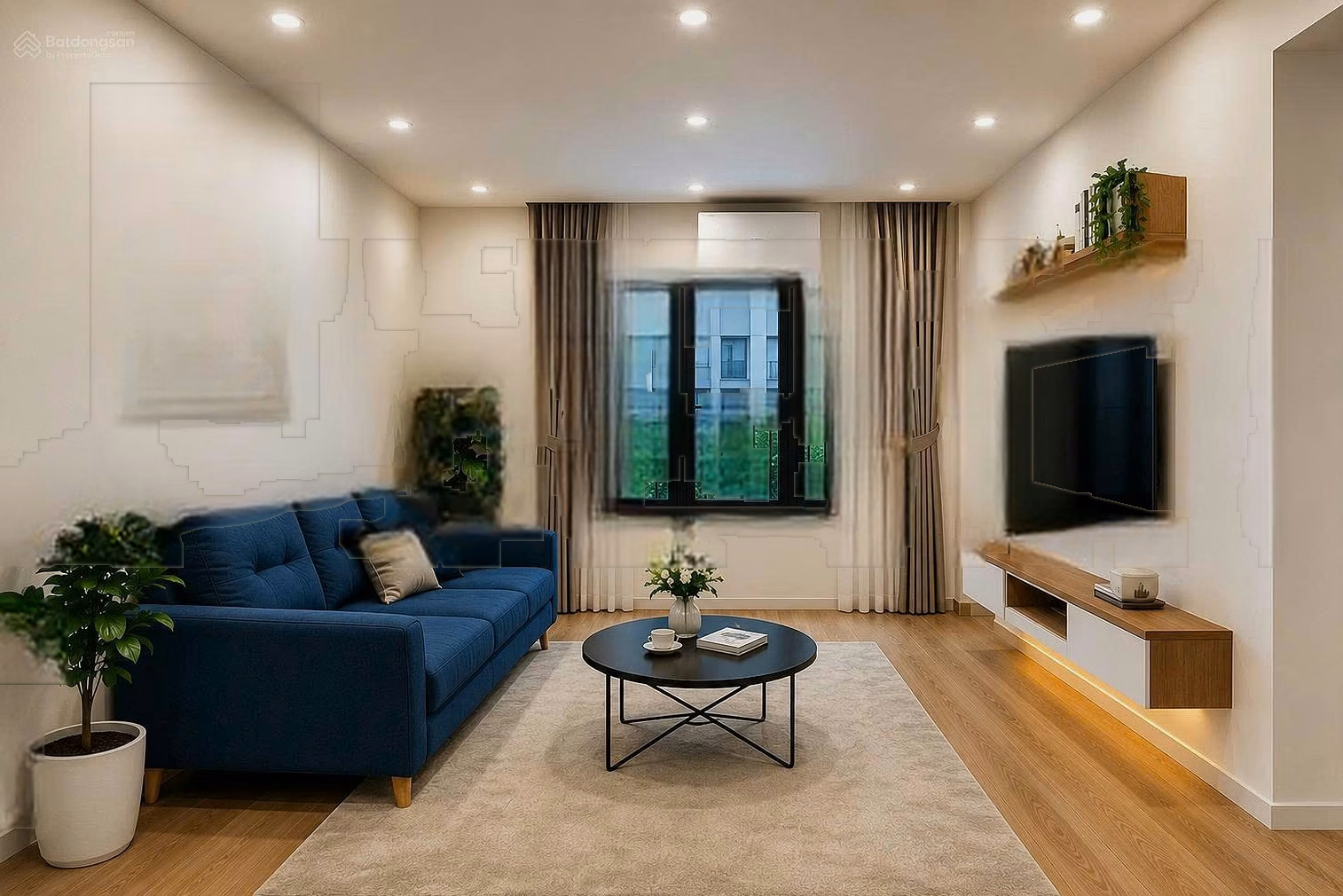 Urgent! The owner sells a collective apartment in Dong Xa market, 90m2, 3 bedrooms, beautiful as new, red book, 500m to Tung Mau Lake