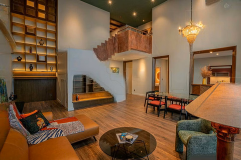 Penthouse for rent in Vista Verde Thanh My Loi, 439m2, 5 bedrooms, 5 bathrooms, price 150 million, key included, ready to see the house