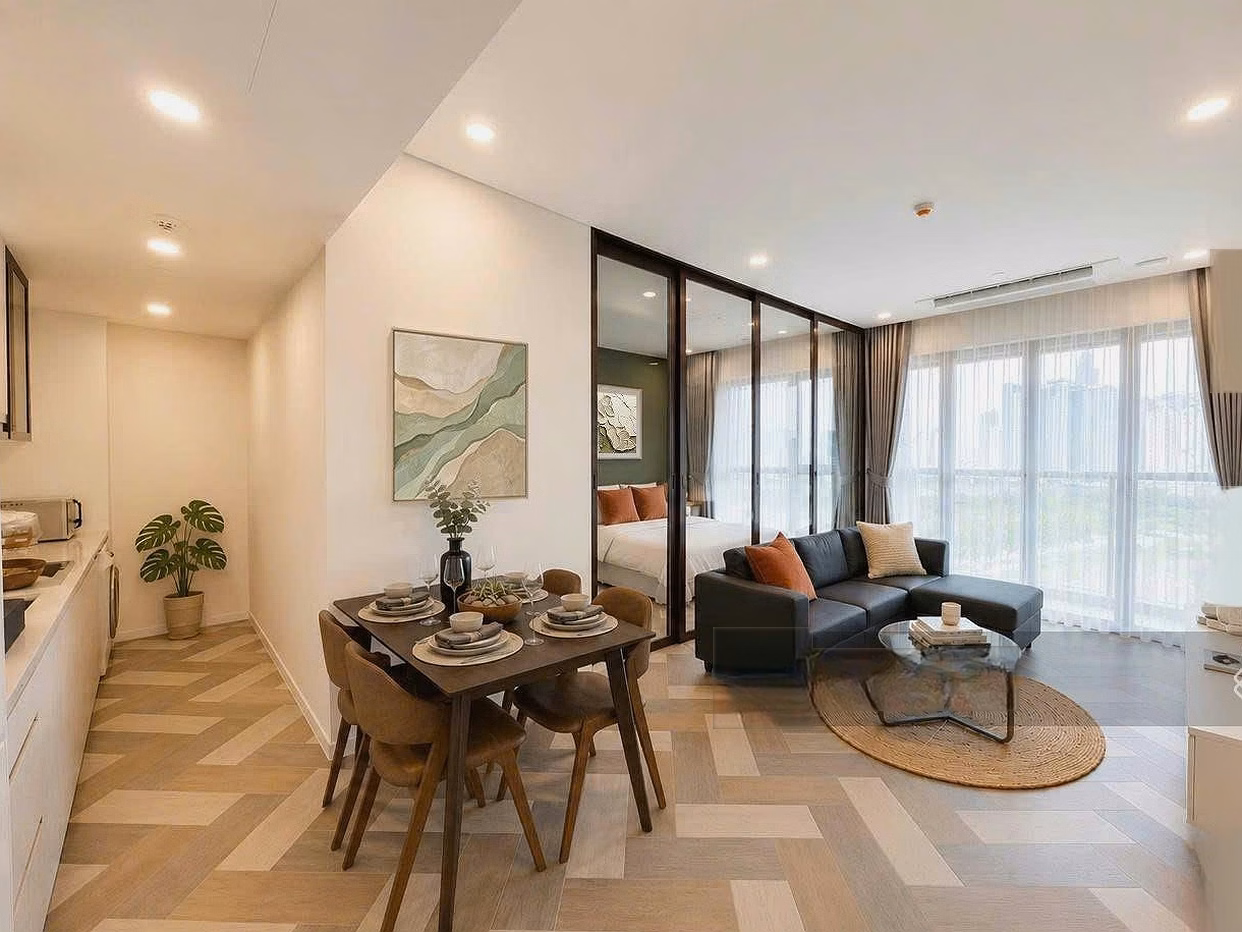 Newly furnished 1-bedroom apartment for rent 30 million/month at The Galleria - Metropole