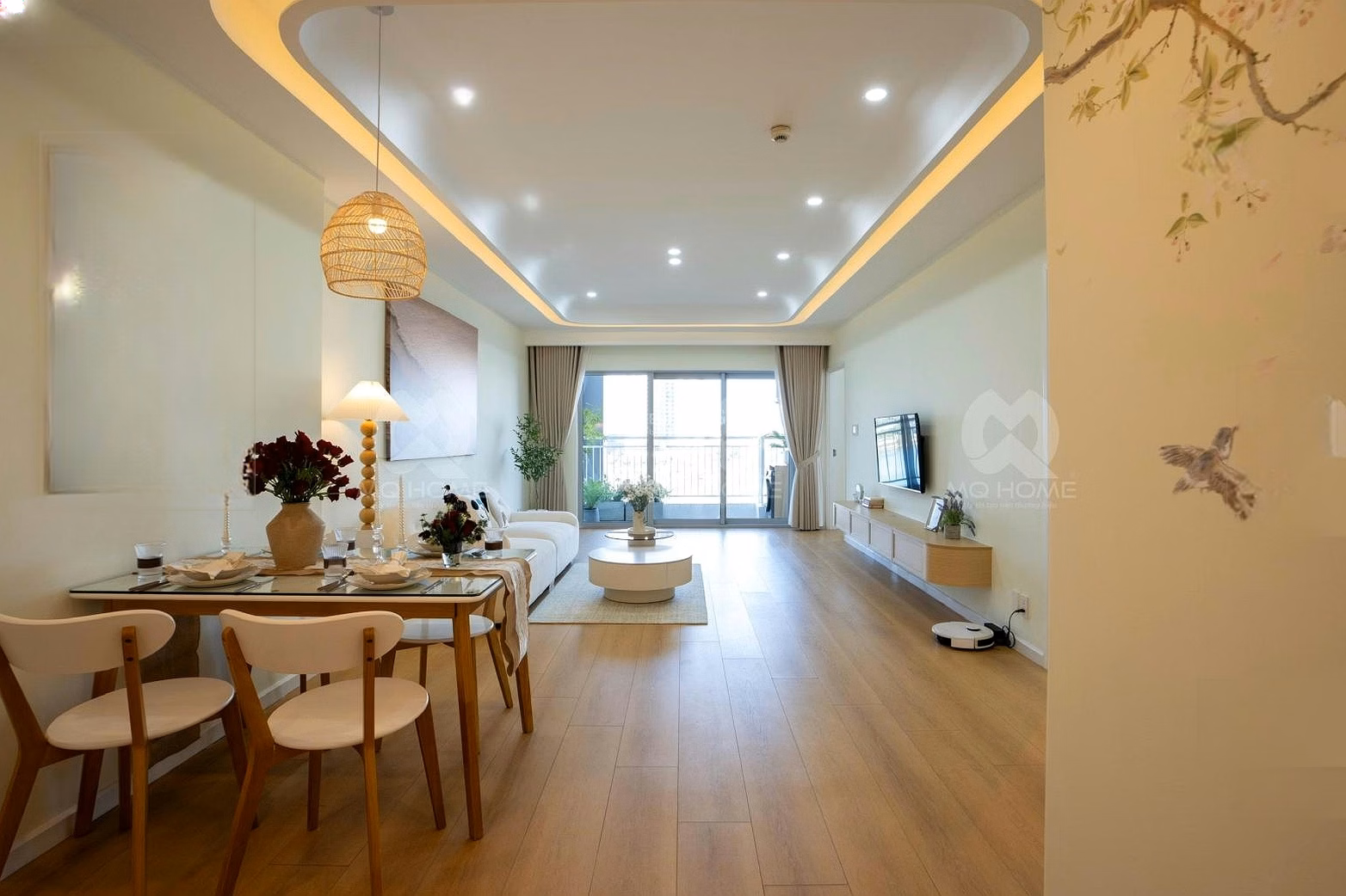 Indochina 2-bedroom apartment with direct view of Han River for rent 30 million/month
