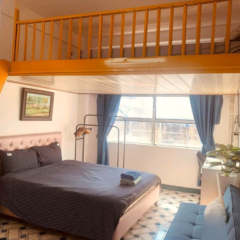 Apartment for rent in Nguyen Thai Binh 30m2 - 7.5 million/month