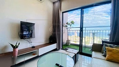 Owner needs to rent 2-bedroom FPT Plaza apartment with 3 corner units, area 67m², price only 14 million/month