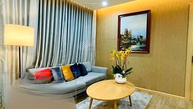 Owner needs to rent 2-bedroom FPT Plaza apartment with 3 corner units, area 67m², price only 14 million/month