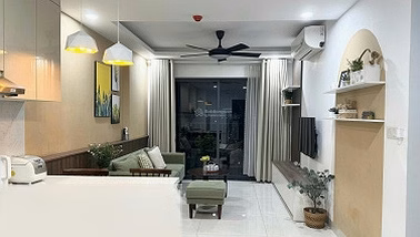 Owner needs to rent 2-bedroom FPT Plaza apartment with 3 corner units, area 67m², price only 14 million/month