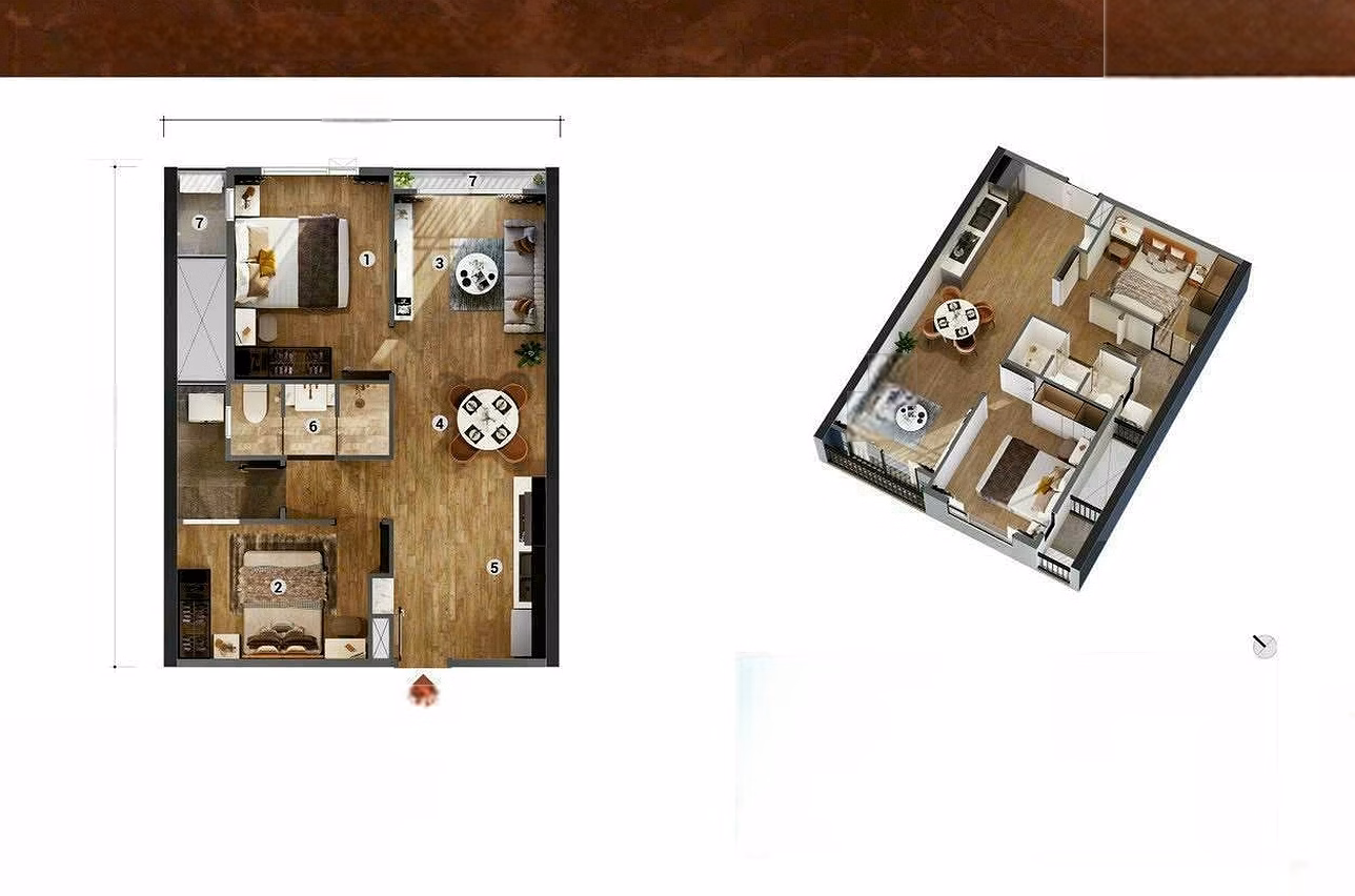 Pham Van Dong Luxury Apartment, ONLY 1 APARTMENT applied for 0% rate up to 3 years, 60m2 2 bedrooms, Buy Home with Peace of Mind