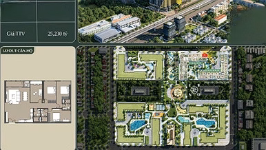 Hanoi Seasons Garden 3-bedroom apartment is the most worth buying