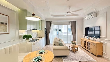 Selling at the price of a 55m2 1-bedroom apartment + The Charm building, the most beautiful Sun project, priced at 2,876 billion 0901 383 ***